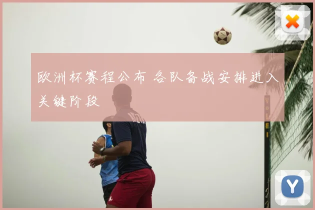 欧洲杯赛程公布 各队备战安排进入关键阶段